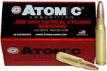308 Win 260 Grain Jacketed Soft Point 20 Rounds Atomic Ammunition Winchester