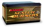 Link to 6.5 Caliber .264 Diameter 140 Grain Boat Tail Match Burner 100 Count by BARNES BULLETS As tactical and 3-Gun and High Power competition heats up and Barnes responds with competitively priced lead core match-grade bullets. Competitive shooters looking for that â€œbetter mouse trapâ€ owe it to themselves to give Barnes Match Burners a shot. Sectional Density 0.287 Ballistic Coefficient 0.586