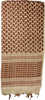 Red Rock Shemagh Head Wrap Tan/brown