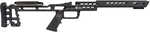 MasterPiece Arms Comp Chassis MPA w/V-Bedding & Adjustable Cheek Riser Black Cerakote Aluminum for Remington 700 SA