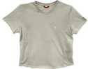 Browning Women's Short Sleeve V-neck Perfrmnce T-shirt Large Sand