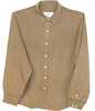 Browning Women's Lg Sleeve Microfibr Shirt Large Mocha