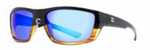 Callcutta Polorized Sunglasses Shock Wave Wood/Blue Mirror Model: 2405-0241