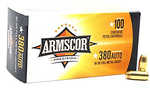 380 ACP 95 Grain Full Metal Jacket 100 Rounds Armscor Ammunition