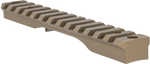 Christensen Arms 8100001205 Scope Base Burnt Bronze Cerakote Aluminum For Remington 700 Rifle Short Action 20 MOA