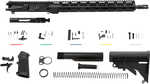 Aim Sports Complete AR-15 Build Kit 5.56X45mm Nato 16" Black Hardcoat Anodized Aluminum Rec Chrome Moly Barrel W