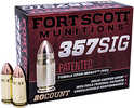 357 Sig 95 Grain Copper 20 Rounds Fort Scott Munitions Ammunition