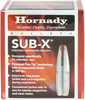 Hornady 30718 Sub-X 30/308 Cal 175 Gr Subsonic-Expanding 100 Per Box