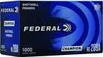 Federal Champion 209 Shotshell Primers 209A Box Of 1000