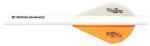 Bohning Blazer QuikFletch Neon Orange/White 6 pk. Model: 101001NO