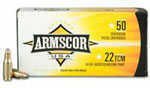 22 TCM 40 Grain Hollow Point 50 Rounds Armscor Ammunition