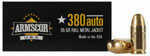 380 ACP 95 Grain Full Metal Jacket 50 Rounds Armscor Ammunition