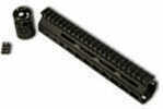 Franklin Armory Keymod Rail 9" Free Float Black 5 Space Pic Se