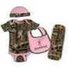 Browning Baby Camo Set 6 Month Old - Light Pink Size 6M