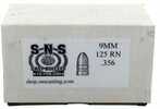 SNS Bullets 9mm 125 Grains Coated RN 500/Bx