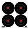 Birchwood Casey 35570 Dirty Bird Hanging Tagboard 6" Bullseye Black/Red 100 Pack