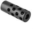 Gentry Custom Quiet Muzzle Brake 30 Caliber 1/2-28 Threads .750 Size Matte Blue Steel Universal Rifles