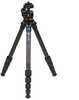 Gunwerks Revic Stabilizer Backpacker Tripod Made Of Carbon Fiber With Black Finish, 3-50" Vertical Adjustment, B