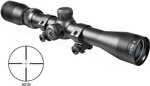 Barska Plinker-22 Rifle Scope With 3/8" Rings - 3-9x32mm 30/30 Reticle 36-13 FOV 3.5" ER Matte