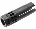 Surefire WARCOMPSPORT5561228 Sport Flash Hider 22 Cal (5.56mm) 1/2"-28 tpi Open Tine 3-Prong Ported Black Stai