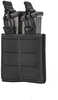 TacShield RZR Molle Double Pistol Magazine Pouch Black