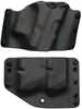 Holster & Twin Mag Combo Pack - Fits Compact OWB RH Black