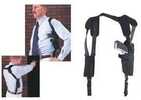 Uncle Mikes Pro-Pak Vertical Shoulder Holsters Black - Fits 3.75-4.5" Large Autos