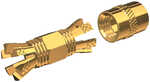 Shakespeare PL-258-CP-G Gold Splice Connector For RG-8X or RG-58/AU Coax.