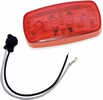 Wesbar LED Clearance/Side Marker Light - Red #58 w/Pigtail
