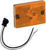 Wesbar Sidemarker Clearance Light w/18" Pigtail - Amber