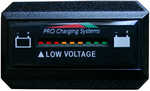 Dual Pro Battery Fuel Gauge - DeltaView; Link Compatible Rectangle 12V System (1-12V 2-6V Batteries)