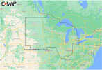 C-MAP M-NA-Y212-MS US Lakes North Central REVEAL&trade; Inland Chart