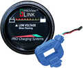 Dual Pro Lithium Battery Gauge - Single - Round Display