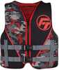Full Throttle Youth Rapid-Dry Life Jacket - Red/Black