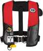 Mustang Hit Hydrostatic Inflatable Pfd With Harness - Red/black