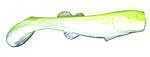 Edge Hybrids Marsh Minnow 3In 10Pk Lemon Drop(Chartreuse/White) Md#: M37300