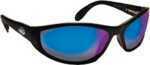 Flying Fisherman Sunglasses Polaroid-Viper Black/Smoke Blue Mirror Md#: 7715Bs