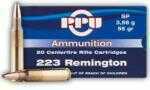 223 Rem 55 Grain Jacketed Soft Point 20 Rounds Prvi Partizan Ammunition 223 Remington