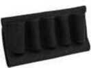 Link to Blackhawk! Buttstock Shell Holder - Open StyleShotgun (5 Loops) - Elastic Sleeve slips Right Over Stock - Sewn-On Elastic Loops Keep Ammo In Place & Organized