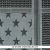 Camcon Shemagh Usa Stars Charcoal Black