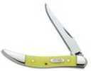 Case Knife Yellow Handle Small Texas Toothpick Md: 91