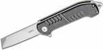 CRKT 4037 Razel 2.97" Fixed Plain Satin D2 Steel Blade/Weathered Resin Infused Fiber Handle Includes Sheath