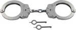 Peerless 700C Chain Link Handcuff Nickel Finish