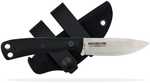 Shield Arms Ascent Mini Stone Wash Black / Black G10 Fixed Blade Knife