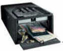 GunVault MiniVault Biometric 8.1"X4.9"X12" - Uses Fingerprint recognition To Access Safe Holds Up 30