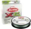 Berkley X5 Braid 65lb Test 165yd Fishing Line Low Vis Green