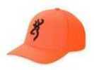 Browning Flexfit Safety Cap- Blaze Size S/M