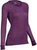 Indera Women's Performance Rib Knit Thermal Top Print Large Model: 4500LS-PR-LG