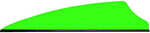 Q2i Fusion X-II Vanes Neon Green 2.5 in. 100 pk.