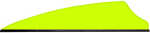 Q2i Fusion X-II Vanes Neon Yellow 2.5 in. 100 pk.